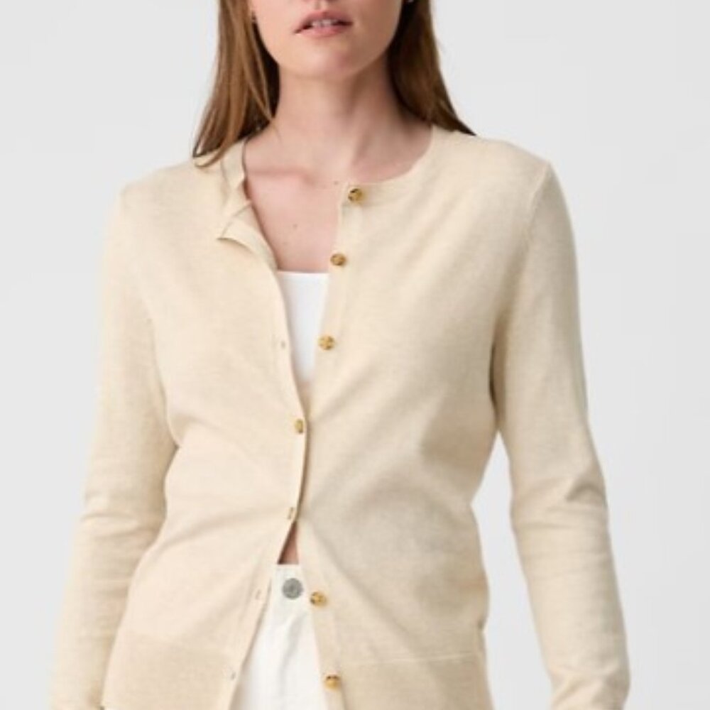 Gap Soft Knit Button‑Front Cardigan – Women’s XS